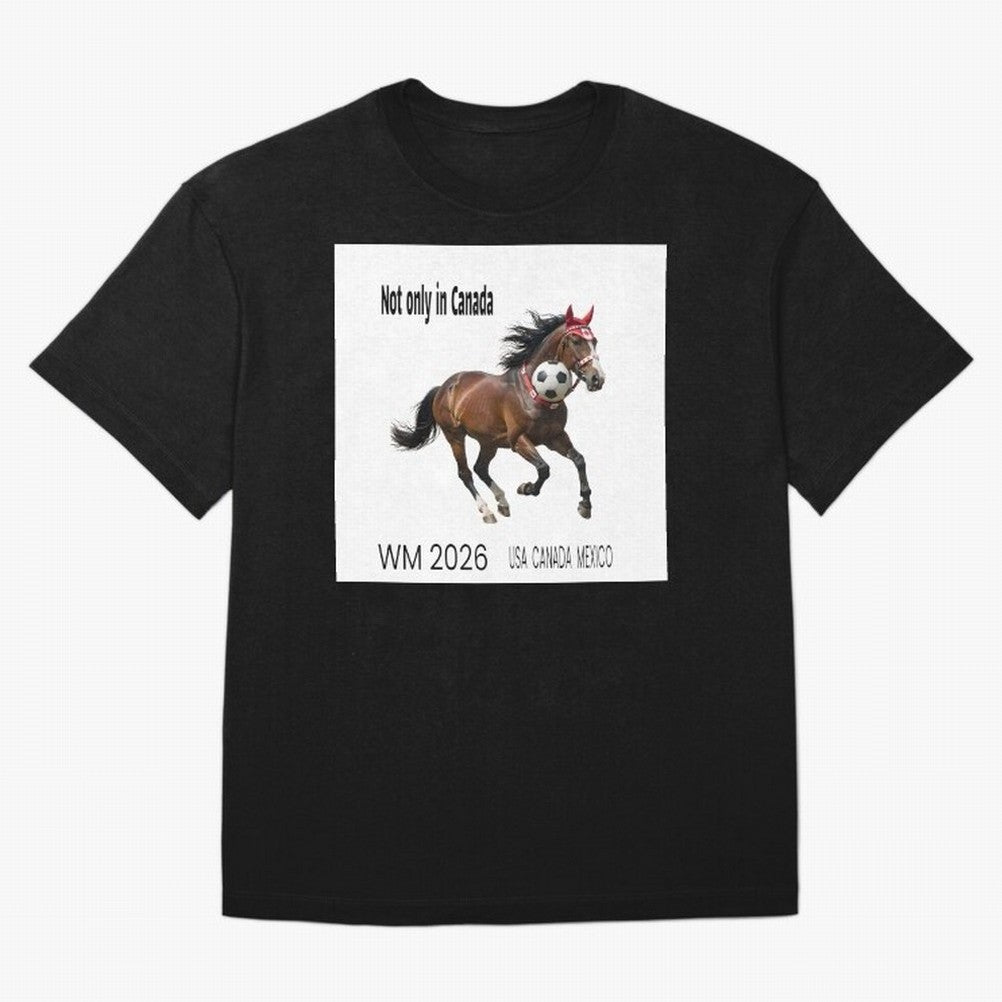 Canadian Horse World Championships 2026 in USA, Canada, Mexico Classic T-Shirt Share the Excitement of FIFA World Cup 2026 USA Canada Mexico for Fans of Cristiano Ronaldo and Portugal, Spain and Germany, Bringing Game Day Rituals, Football Legends,