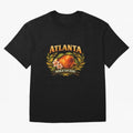 Atlanta 2026 World Cup Host City ¡ª Georgia Peach Laurel Wreath Classic T-Shirt Spotlight Match Day Hype around FIFA World Cup 2026 Group Stage, Messi, Brazil, Retro Football Energy, Iconic Rivalries, Trophy Chase Drama and Stadium Atmosphere;