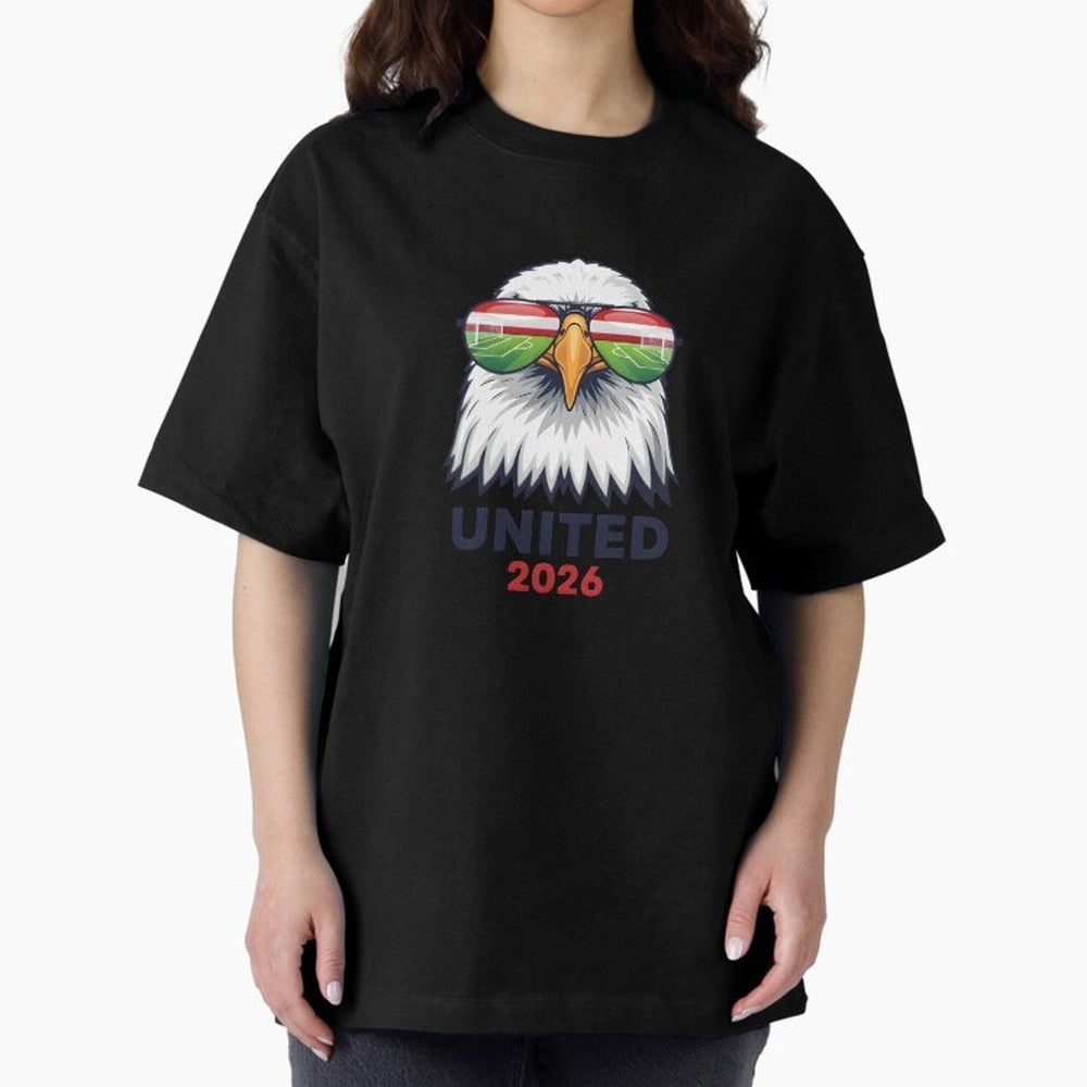 USA - World Cup 2026 Classic T-Shirt Keep the Match Day Mood of Global Football Passion for FIFA World Cup 2026 USA Canada Mexico, Capturing Messi, Neymar and Mbappe, France and Portugal, Championship Spirit, Famous Goals, Roaring Crowds and