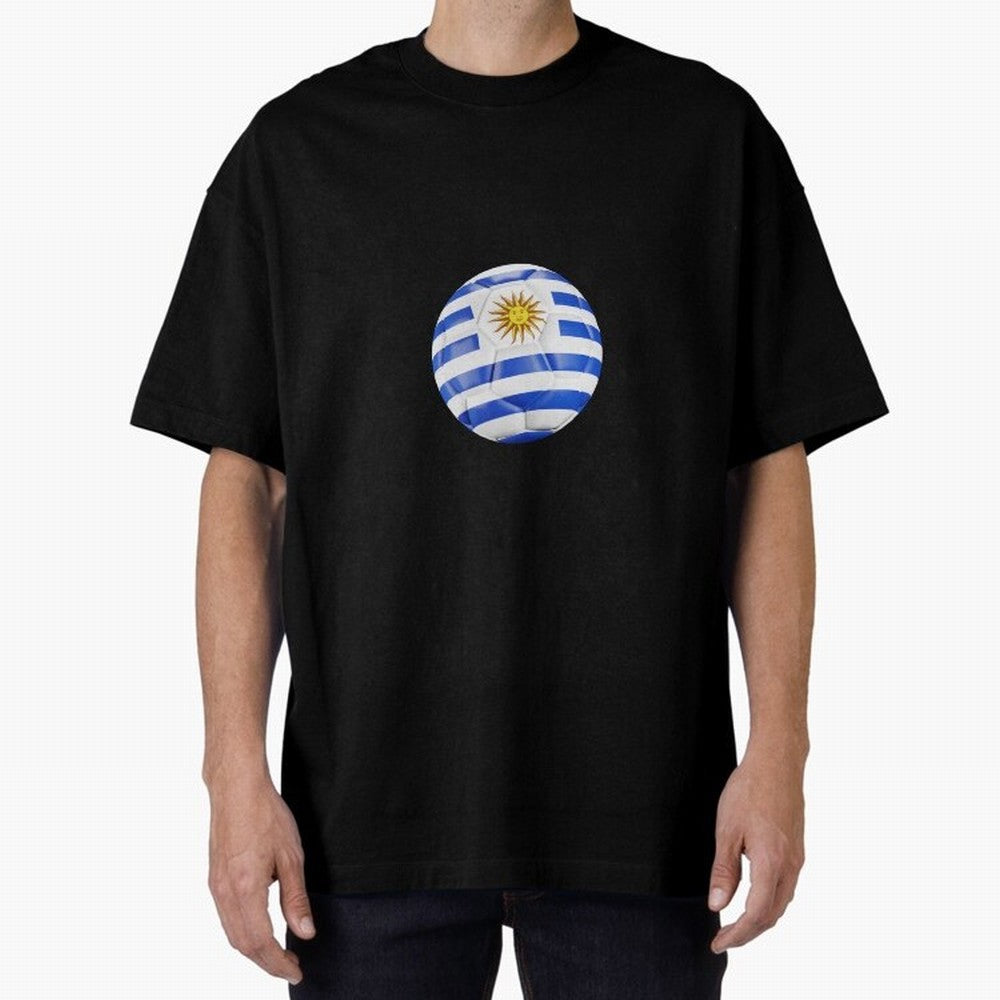 Uruguay Ball Classic T-Shirt Show Match Day Excitement for FIFA World Cup 2026 USA Canada Mexico Spirit, Built around England, Messi, Sports Nostalgia, International Competition, Famous Players and Unforgettable Victories; Made for Collectors Who