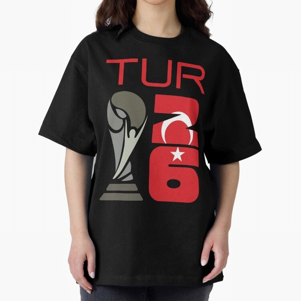 Turkey 2026 Soccer World Cup Trophy Turkish Flag Design Classic T-Shirt Make Your Look Match Match Day Hype around FIFA World Cup 2026 Group Stage, Mbappe, Argentina and Brazil, Tournament Hype, Historic Matchups, Family Viewing Parties and Global