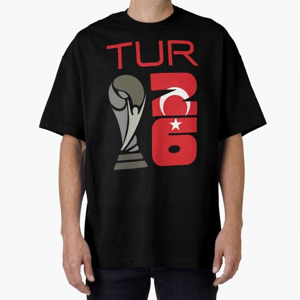 Turkey 2026 Soccer World Cup Trophy Turkish Flag Design Classic T-Shirt Make Your Look Match Match Day Hype around FIFA World Cup 2026 Group Stage, Mbappe, Argentina and Brazil, Tournament Hype, Historic Matchups, Family Viewing Parties and Global