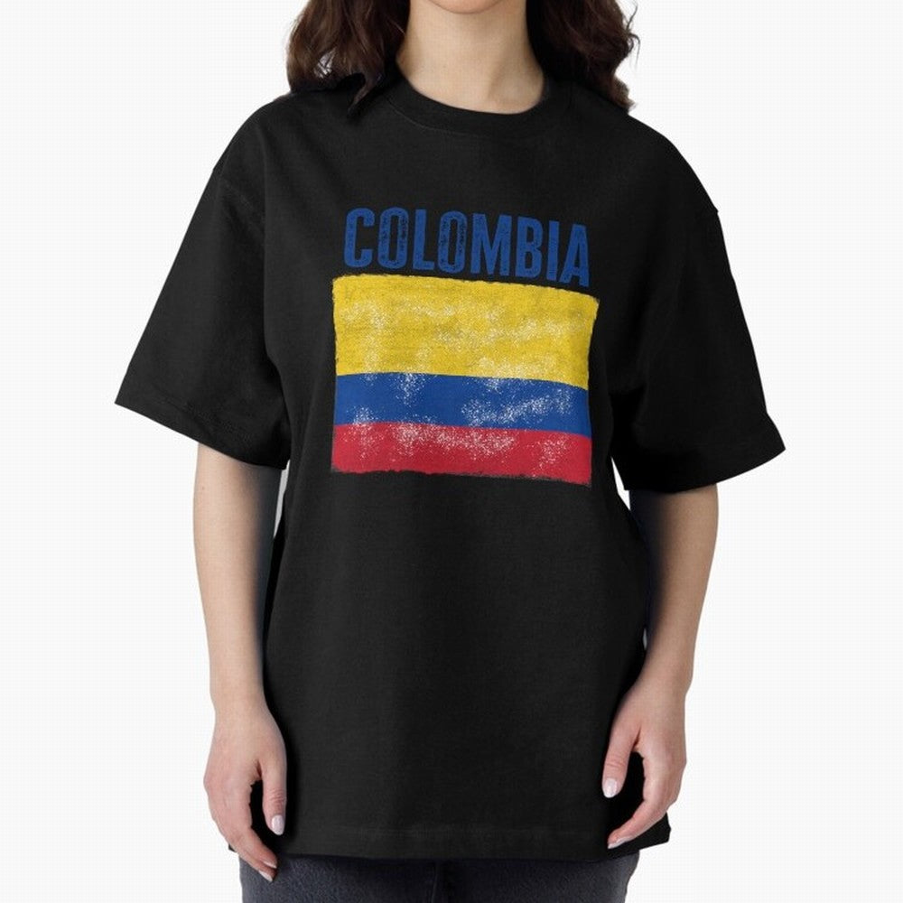 Colombia Classic T-Shirt Show Passion for the Stars of Global Football Passion for FIFA World Cup 2026, Centered on Cristiano Ronaldo, Haaland and CR7, Brazil, Portugal and Argentina, Championship Spirit, Famous Goals, Roaring Crowds and