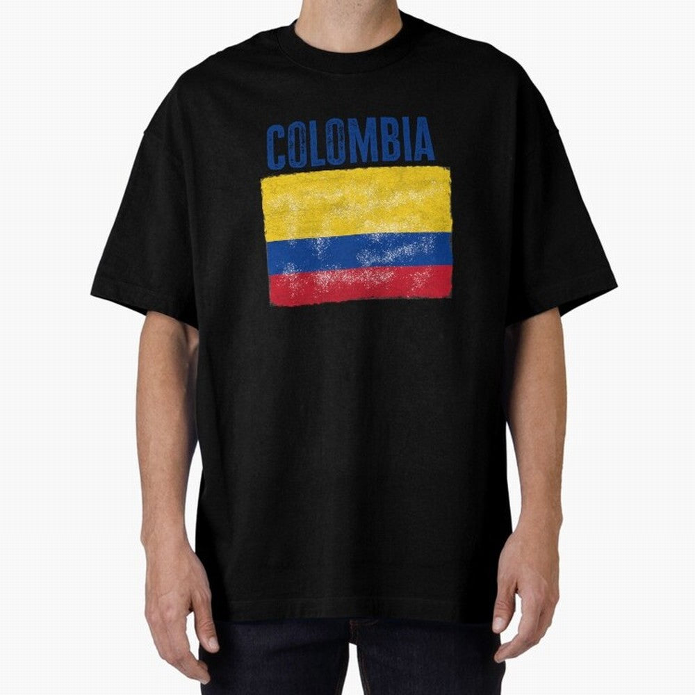 Colombia Classic T-Shirt Show Passion for the Stars of Global Football Passion for FIFA World Cup 2026, Centered on Cristiano Ronaldo, Haaland and CR7, Brazil, Portugal and Argentina, Championship Spirit, Famous Goals, Roaring Crowds and