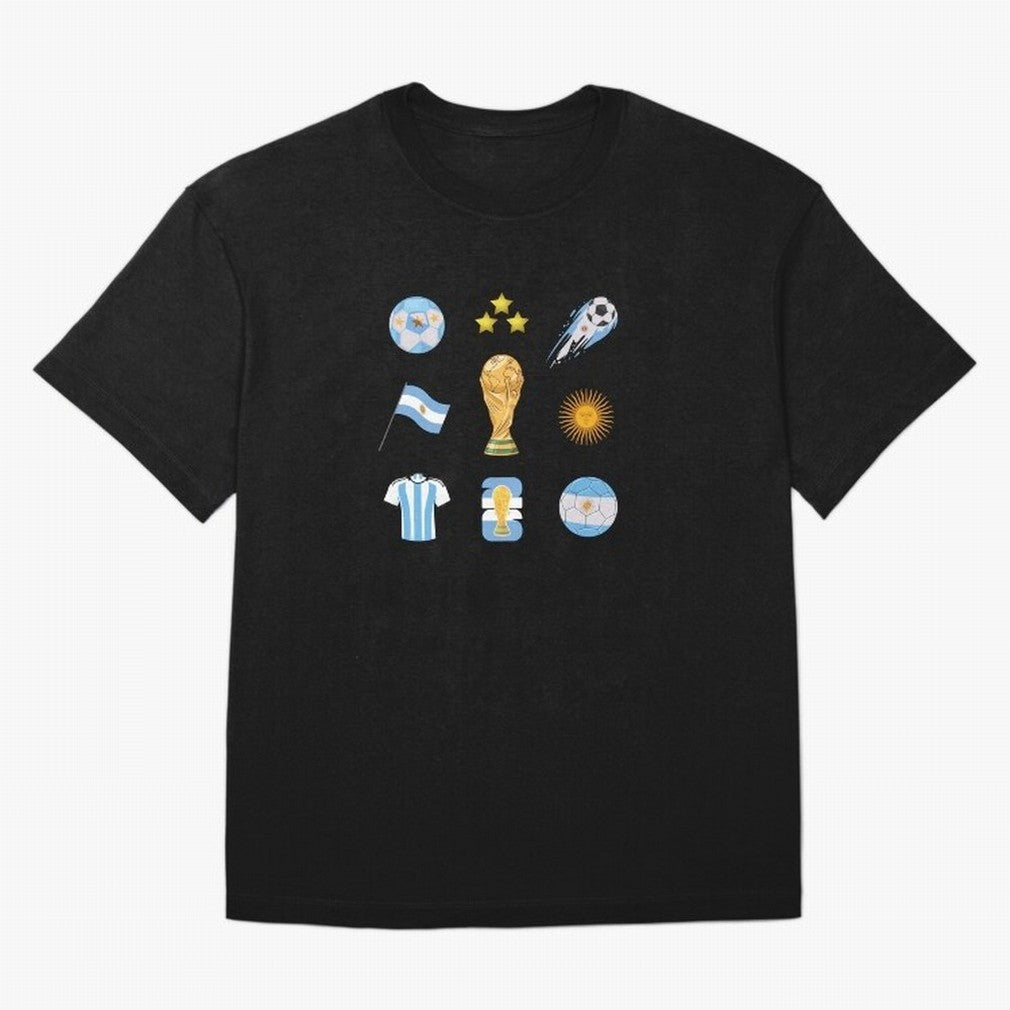 Argentina World Cup Champion 2026 Classic T-Shirt Treasure FIFA World Cup 2026 Group Stage Spirit, Connected to Brazil, Portugal and Argentina, Neymar, Sports Nostalgia, International Competition, Famous Players and Unforgettable Victories; Perfect