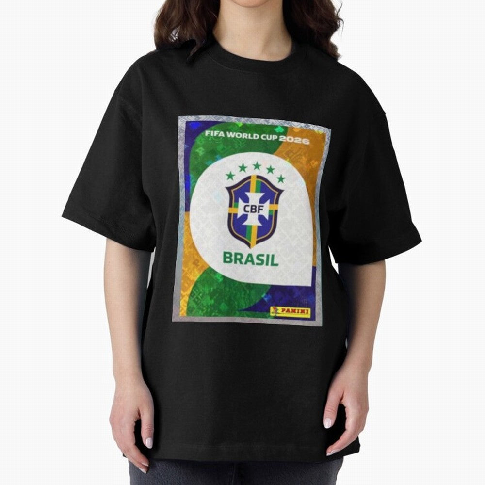 STICKER BRAZIL WORLD CUP 2026 Classic T-Shirt Feel the Roar of Match Day Hype around FIFA World Cup 2026, CR7, Portugal, Match Day Excitement, Supporter Culture, Golden Goals and Global Football Passion; Ideal for Passionate Fans Who Love Underdog