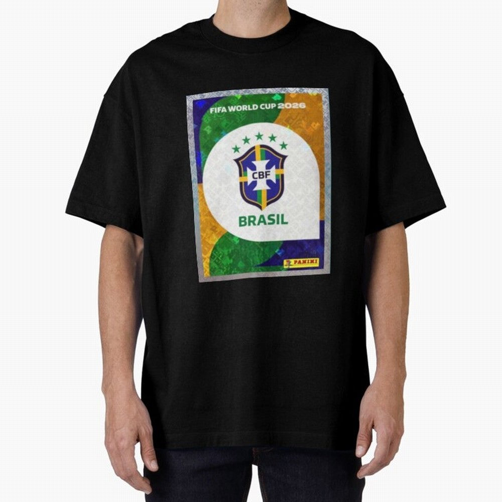 STICKER BRAZIL WORLD CUP 2026 Classic T-Shirt Feel the Roar of Match Day Hype around FIFA World Cup 2026, CR7, Portugal, Match Day Excitement, Supporter Culture, Golden Goals and Global Football Passion; Ideal for Passionate Fans Who Love Underdog