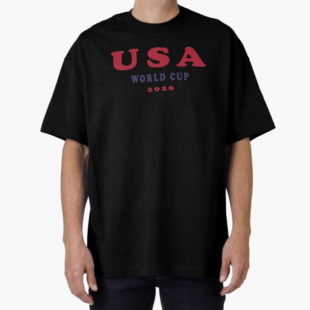USA World Cup 2026 Soccer Fan Shirt | American Flag Football Retro Patriotic Design Classic T-Shirt Make Your Look Match FIFA World Cup 2026 Group Stage Inspired by Mbappe and Neymar, Argentina and Brazil Energy, Soccer Culture, Superstar Moments,