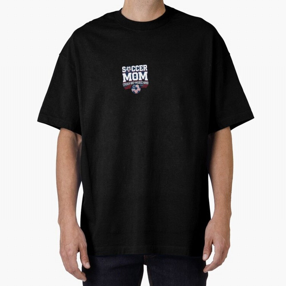 Soccer Mom World Cup Bold Text | 2026 Football Mom Classic T-Shirt Back the Journey through FIFA World Cup 2026 Spirit, Celebrating England, France and Netherlands, Messi, Goal Celebration Energy, Supporter Heritage, Football Icons and Worldwide