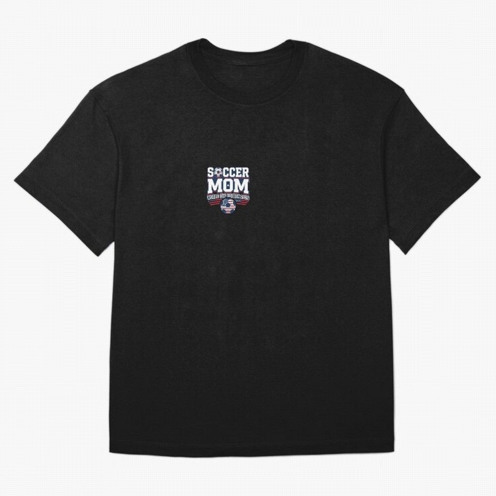 Soccer Mom World Cup Bold Text | 2026 Football Mom Classic T-Shirt Back the Journey through FIFA World Cup 2026 Spirit, Celebrating England, France and Netherlands, Messi, Goal Celebration Energy, Supporter Heritage, Football Icons and Worldwide