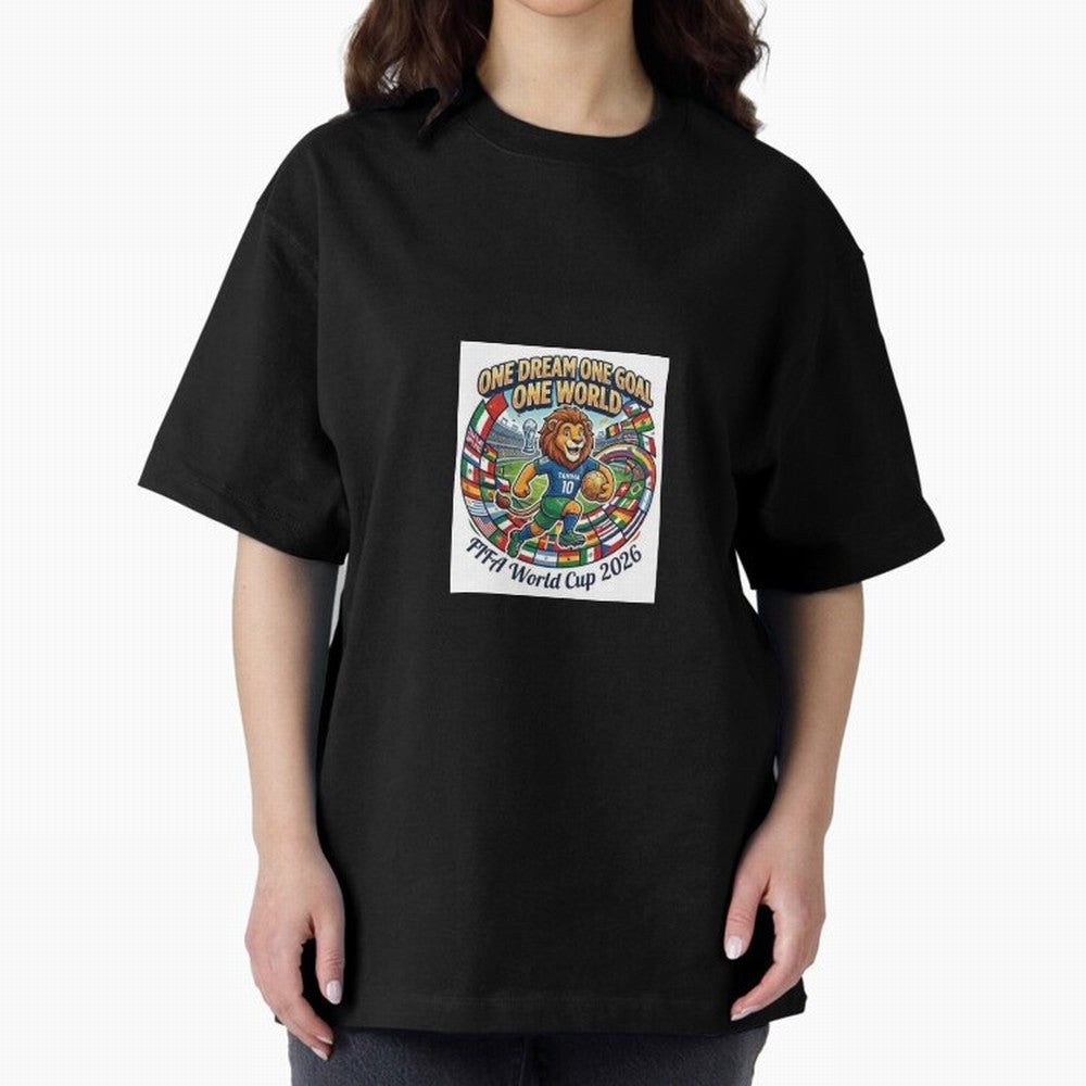 Celebrate the spirit of the world's greatest game with this vibrant mascot design! Featuring an energetic lion (Tamima) Classic T-Shirt Represent Football Lovers during Match Day Hype around FIFA World Cup 2026 Group Stage, Neymar, Haaland and