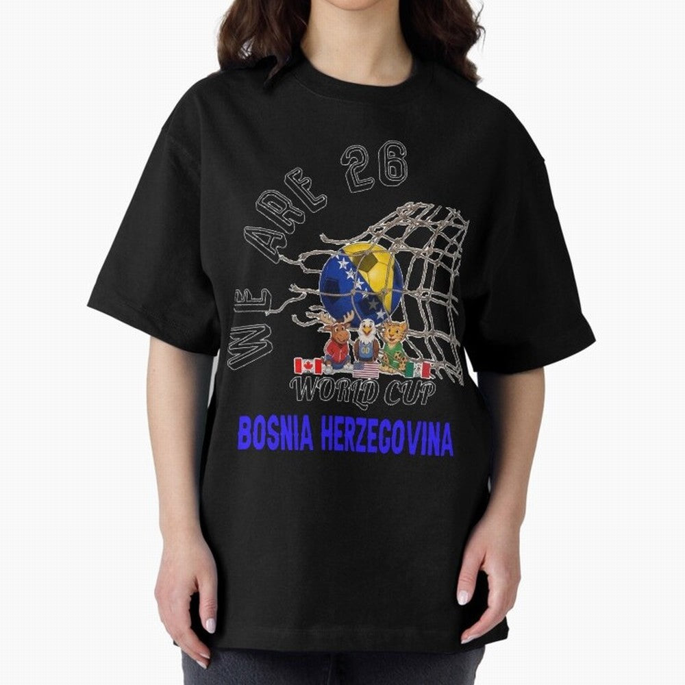 World cup 26 - Bosnia and Herzegovina Classic T-Shirt Live the Energy of Match Day Hype around FIFA World Cup 2026 Group Stage, Messi, Neymar and Mbappe, England and Germany, Champion Mindset, Group Stage Buzz, Knockout Tension and Passionate Fan