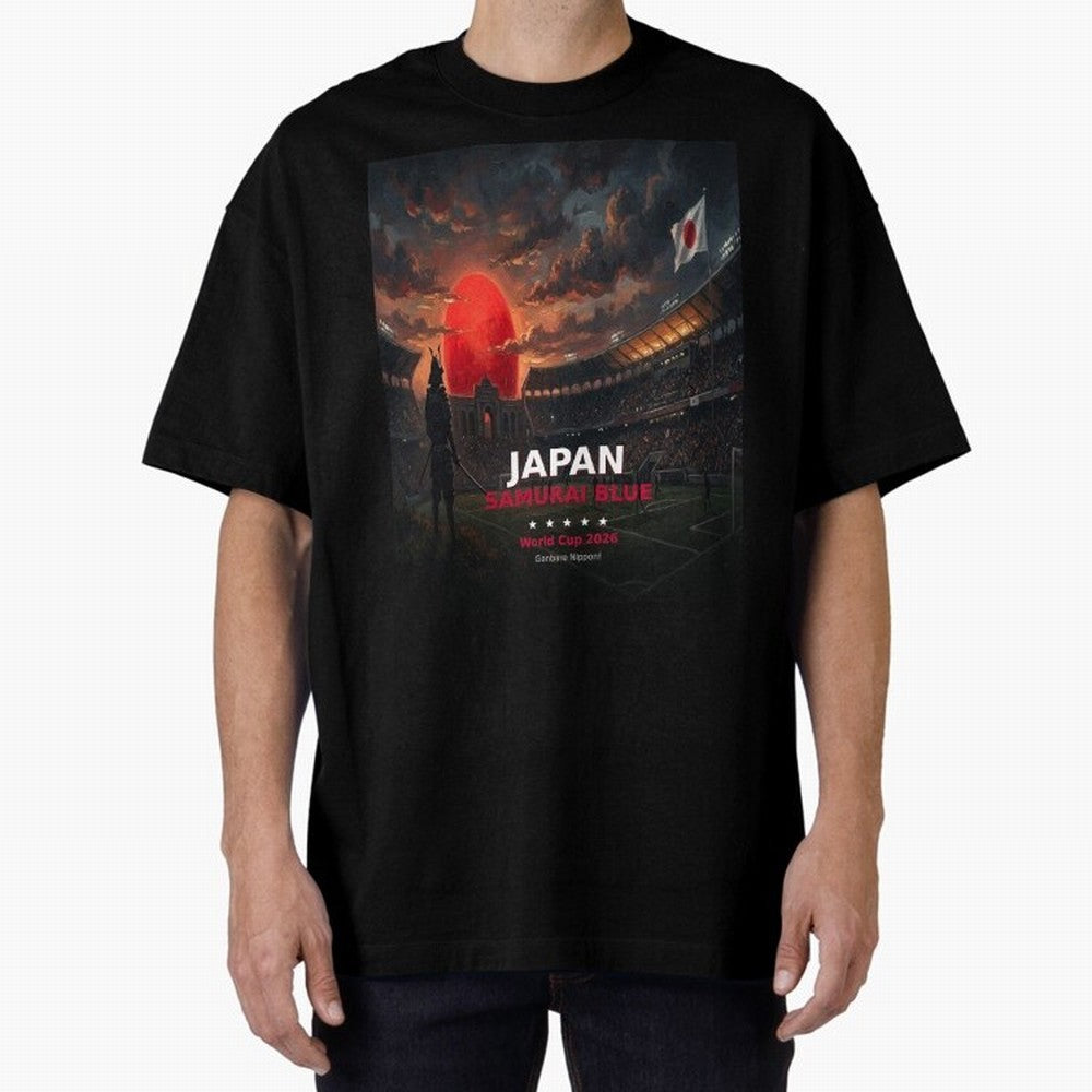 Japan Samurai Blue - World Cup 2026 Soccer Fan Tee Classic T-Shirt Turn Every Weekend Toward FIFA World Cup 2026 Group Stage Filled with CR7, Portugal, Spain and Germany Energy, Champion Mindset, Group Stage Buzz, Knockout Tension and Passionate