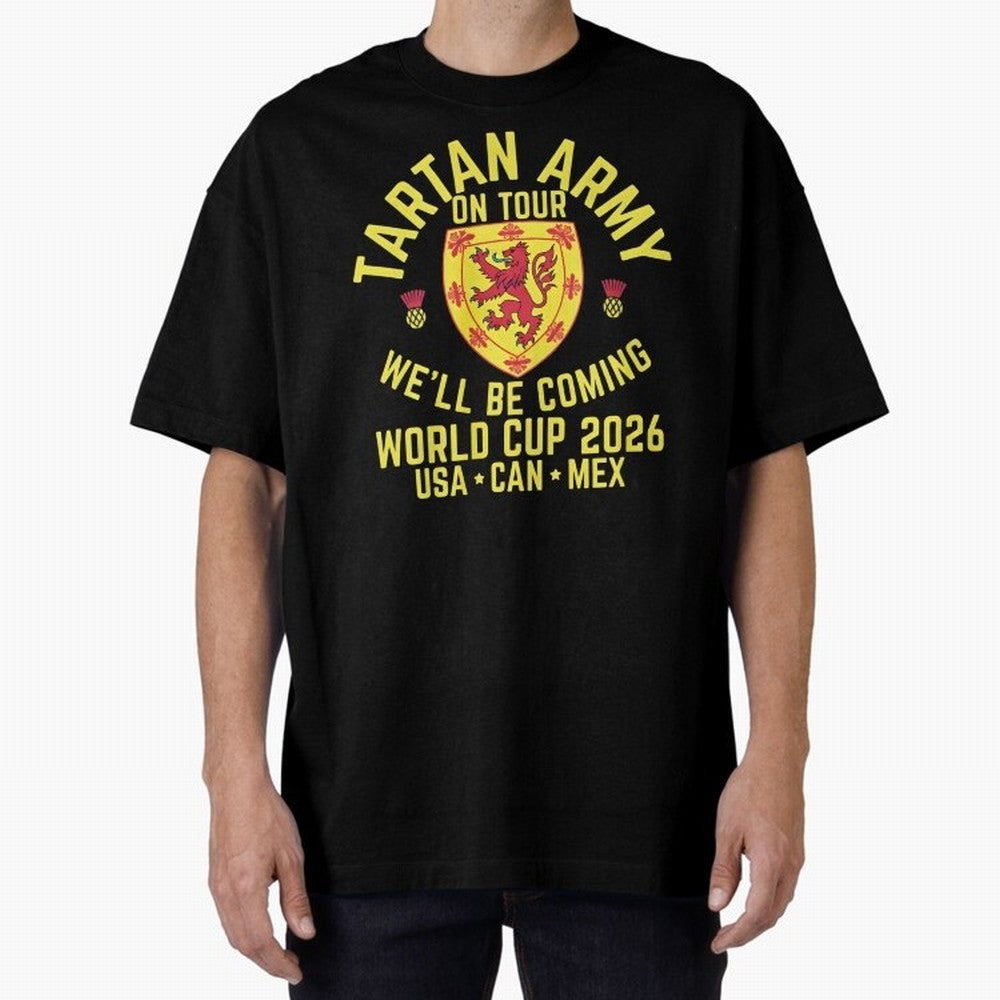 Tartan Army World Cup 2026 Scotland Tour Classic T-Shirt Bring a Champion Mindset to Global Football Passion for FIFA World Cup 2026 Group Stage, Featuring Haaland and Mbappe, England, Game Day Rituals, Football Legends, Country Pride and the Road
