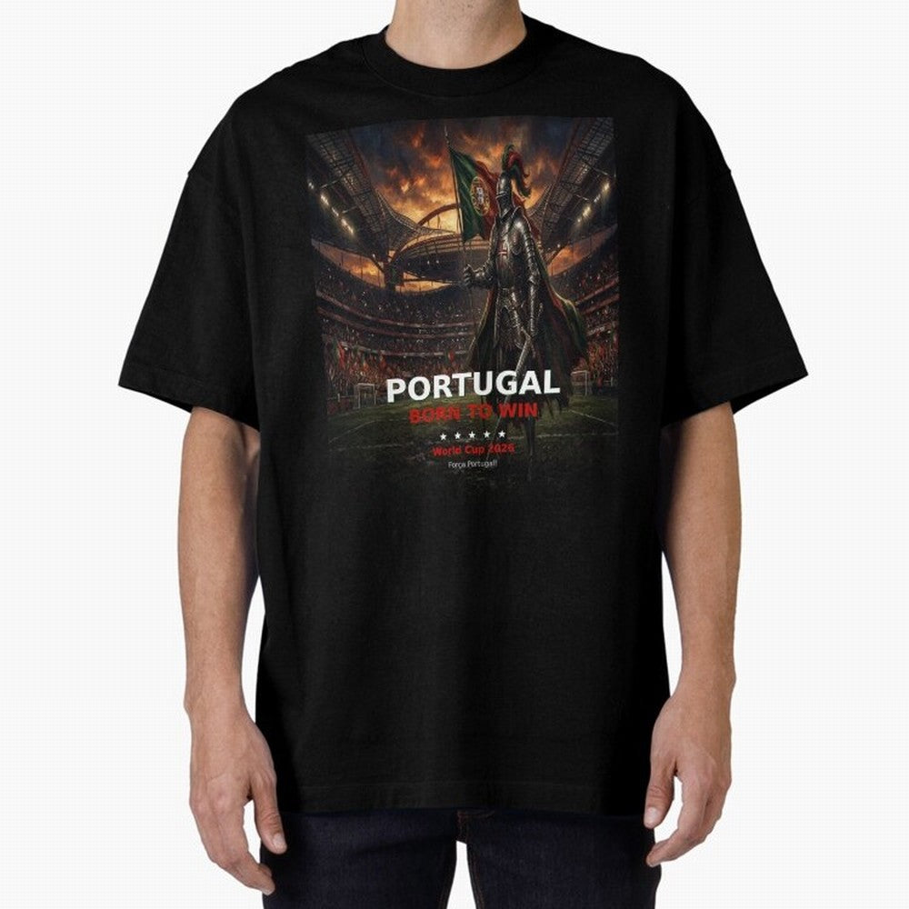 Portugal Born to Win - World Cup 2026 Soccer Fan Tee Classic T-Shirt Relive the Noise and Pride of Match Day Hype around FIFA World Cup 2026 USA Canada Mexico, Messi, CR7 and Mbappe, Argentina and Brazil, Retro Football Energy, Iconic Rivalries,