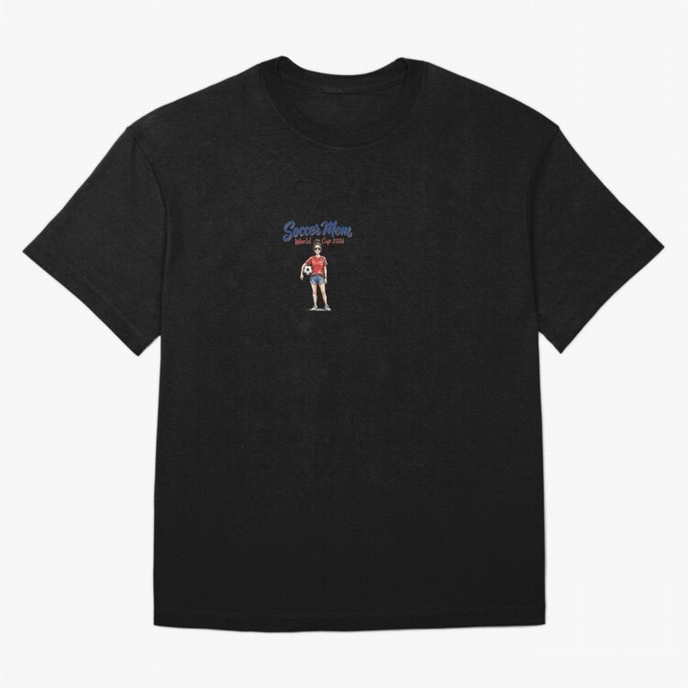 Soccer Mom World Cup 2026 | Football Mom Illustration Classic T-Shirt Celebrate the Stars of FIFA World Cup 2026 Spirit, Capturing England, Cristiano Ronaldo, Haaland and CR7, Match Day Excitement, Supporter Culture, Golden Goals and Global