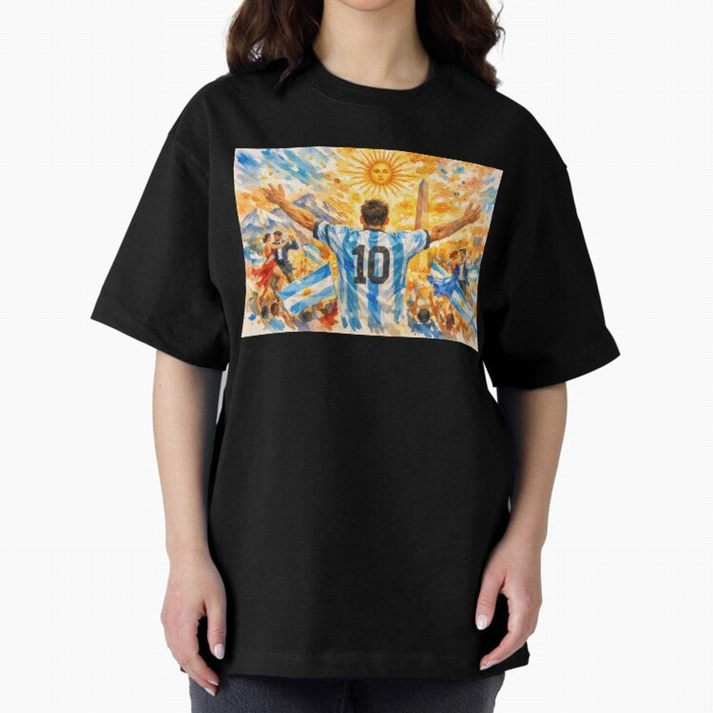 Spectacular Celebration in Argentina Soccer Vibes 2026 Classic T-Shirt Follow Every Goal of FIFA World Cup 2026 USA Canada Mexico for Fans of CR7 and England, France and Netherlands, Bringing Championship Spirit, Famous Goals, Roaring Crowds and