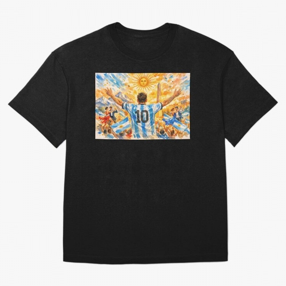 Spectacular Celebration in Argentina Soccer Vibes 2026 Classic T-Shirt Follow Every Goal of FIFA World Cup 2026 USA Canada Mexico for Fans of CR7 and England, France and Netherlands, Bringing Championship Spirit, Famous Goals, Roaring Crowds and