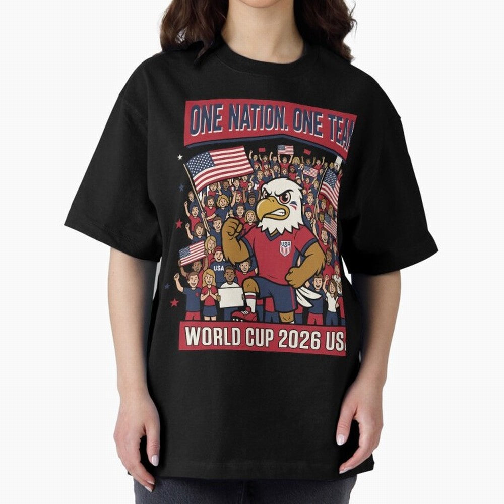 One Nation One Team ¡ª World Cup 2026 USA Classic T-Shirt Bring Stadium Energy to FIFA World Cup 2026 Spirit, with Netherlands, Messi, Stadium Memories, Football Loyalty, International Chants and Championship Tradition; Great for Supporters Who