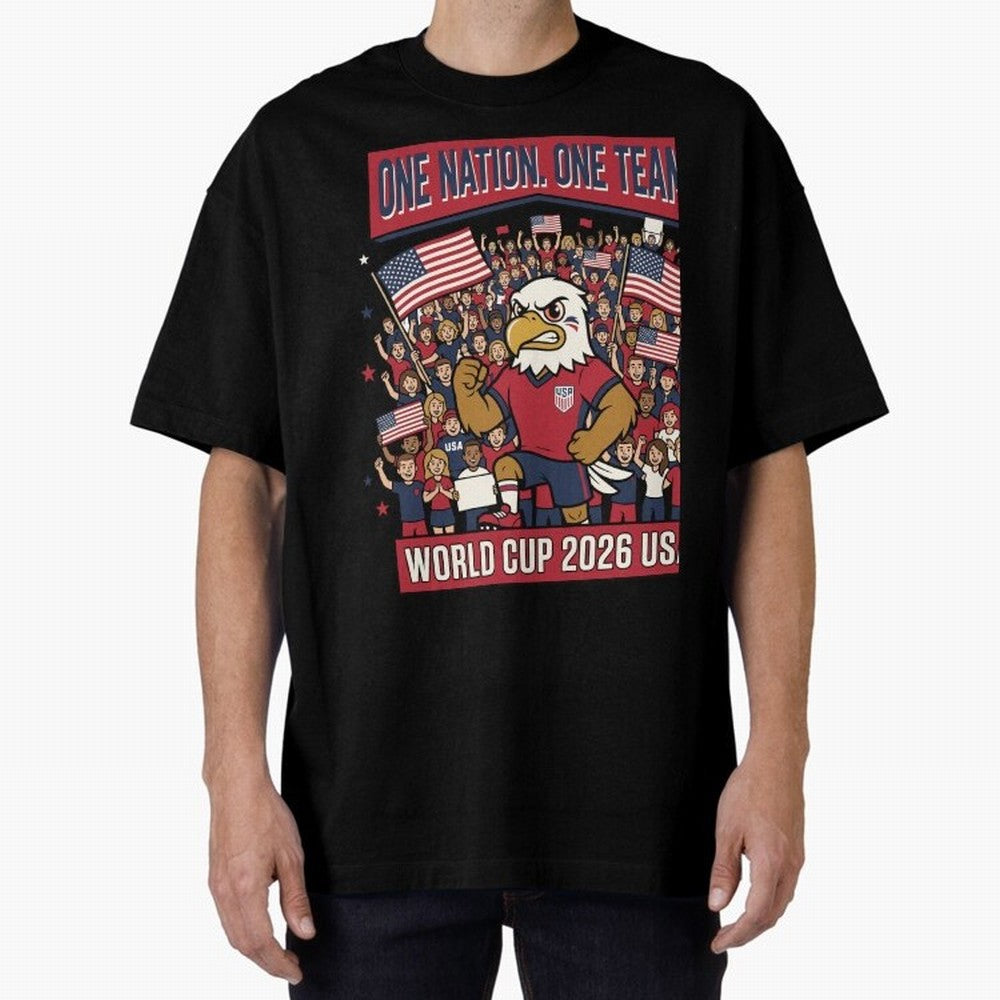 One Nation One Team ¡ª World Cup 2026 USA Classic T-Shirt Bring Stadium Energy to FIFA World Cup 2026 Spirit, with Netherlands, Messi, Stadium Memories, Football Loyalty, International Chants and Championship Tradition; Great for Supporters Who