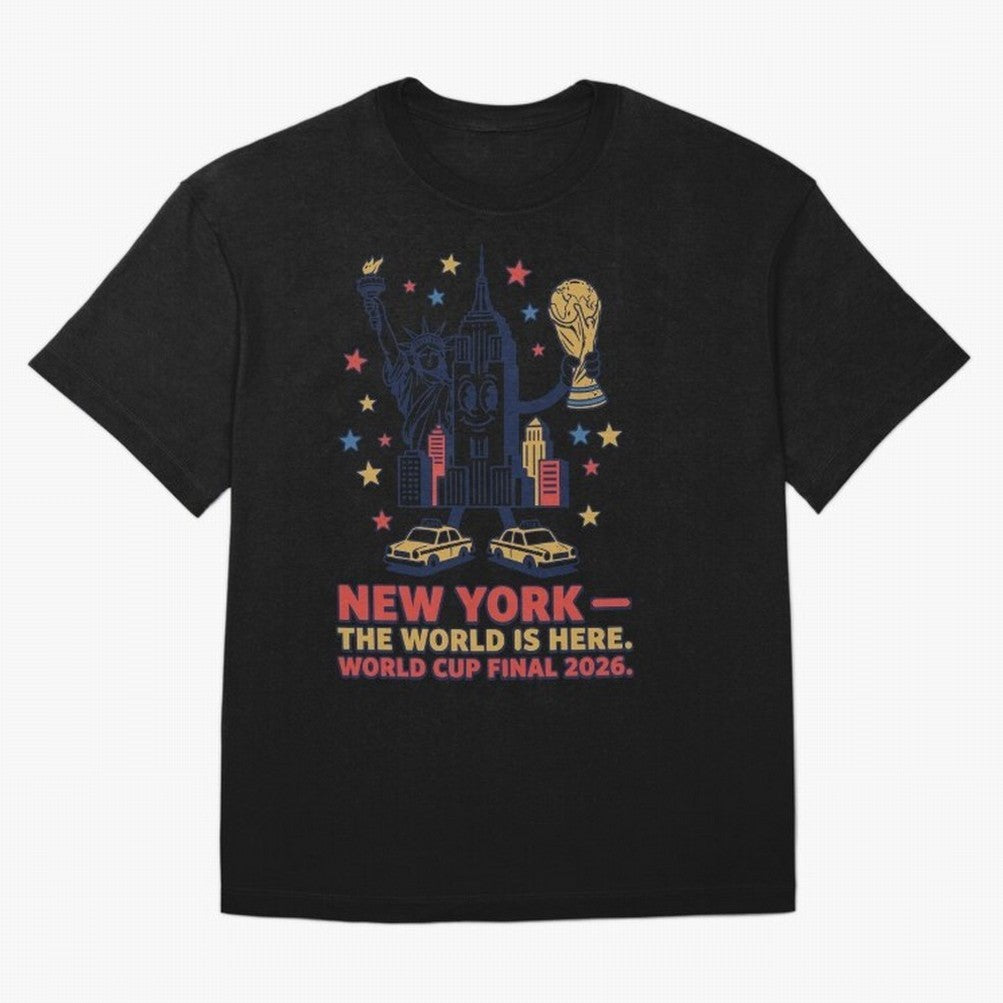 New York World Cup Final ¡ª Liberty Scores V2 Classic T-Shirt Bring Global Tournament Vibes to FIFA World Cup 2026 Group Stage Spirit, Made for Argentina, Messi, Tournament Hype, Historic Matchups, Family Viewing Parties and Global Sports Pride;