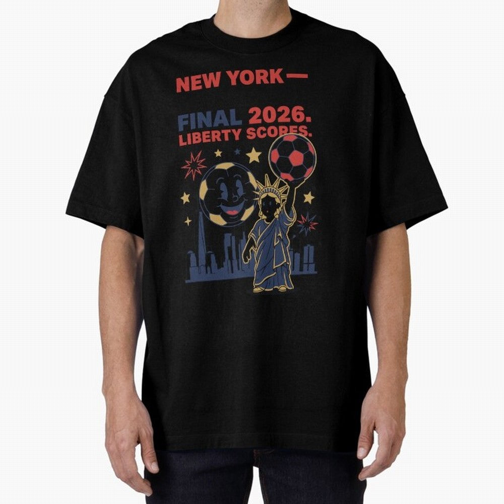 New York World Cup Final 2026 V4 Classic T-Shirt Represent the Passion of Global Football Passion for FIFA World Cup 2026 USA Canada Mexico, Highlighting Neymar, Brazil, Goal Celebration Energy, Supporter Heritage, Football Icons and Worldwide