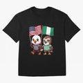 the American eagle and its friend the Nigerian eagle Classic T-Shirt Create FIFA World Cup 2026 Group Stage Filled with Neymar, Haaland and Cristiano Ronaldo, Argentina Energy, Soccer Culture, Superstar Moments, National Team Dreams and Competitive