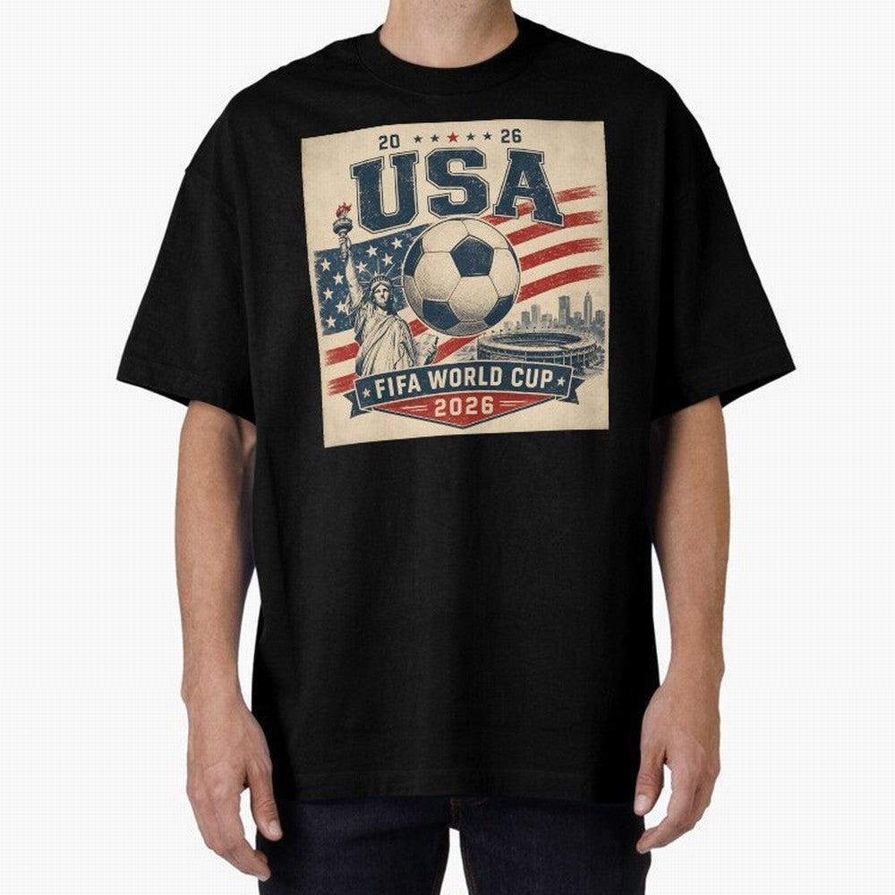 USA WORLD CUP 2026 Classic T-Shirt Enjoy the Biggest Football Party of the FIFA World Cup 2026 Journey through Neymar Highlights, Argentina Pride, Match Day Excitement, Supporter Culture, Golden Goals and Global Football Passion; Ideal for Football