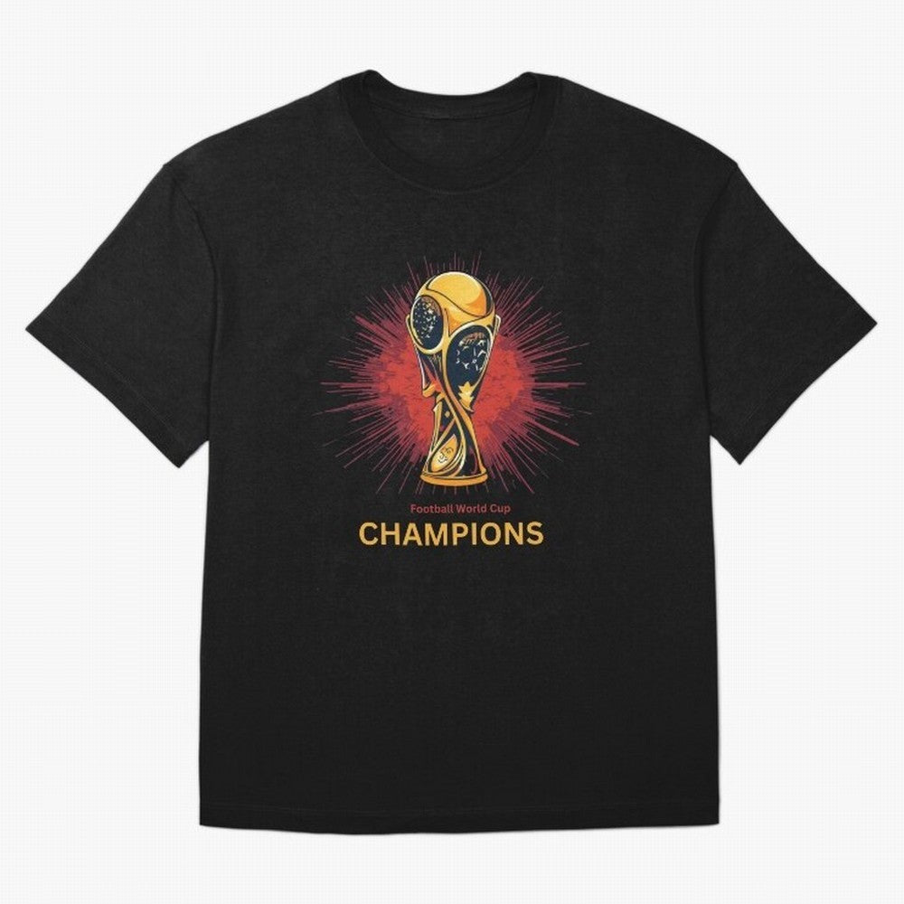 Football World Cup Champions Trophy - Vintage Soccer Victory Classic T-Shirt Carry the Colors and Pride of FIFA World Cup 2026 USA Canada Mexico Spirit, Featuring Argentina and Brazil, Mbappe and Neymar, Classic Soccer Heritage, Championship