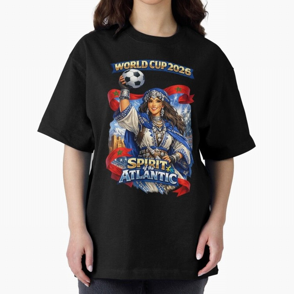 Moroccan World Cup 2026 Spirit Classic T-Shirt Feel Global Football Passion for FIFA World Cup 2026, Driven by Haaland, Brazil, Football Passion, Legendary Performances, Festival Vibes and Supporter Community; Ideal for Football Dads, Football