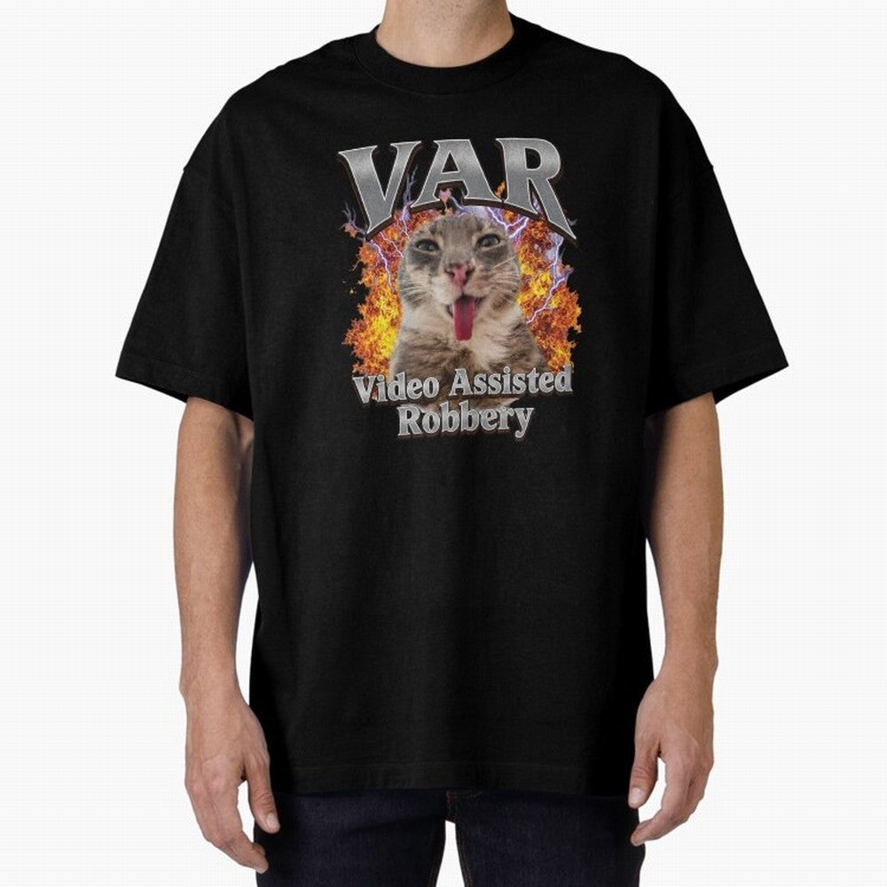 VAR Video Assisted Robbery Funny World Cup 2026 Meme Soccer Fan Football Humor Classic T-Shirt Honor the Football Icons of the FIFA World Cup 2026 Group Stage Journey through Messi, Neymar and Mbappe Highlights, Argentina Pride, Soccer Culture,
