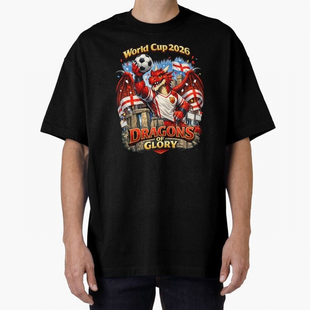 World Cup 2026 Dragons of Glory Classic T-Shirt Bring Trophy Dreams to the FIFA World Cup 2026 Journey through Messi Highlights, England, France and Netherlands Pride, Vintage Soccer Flavor, Modern Football Stars, National Flags and Final Night