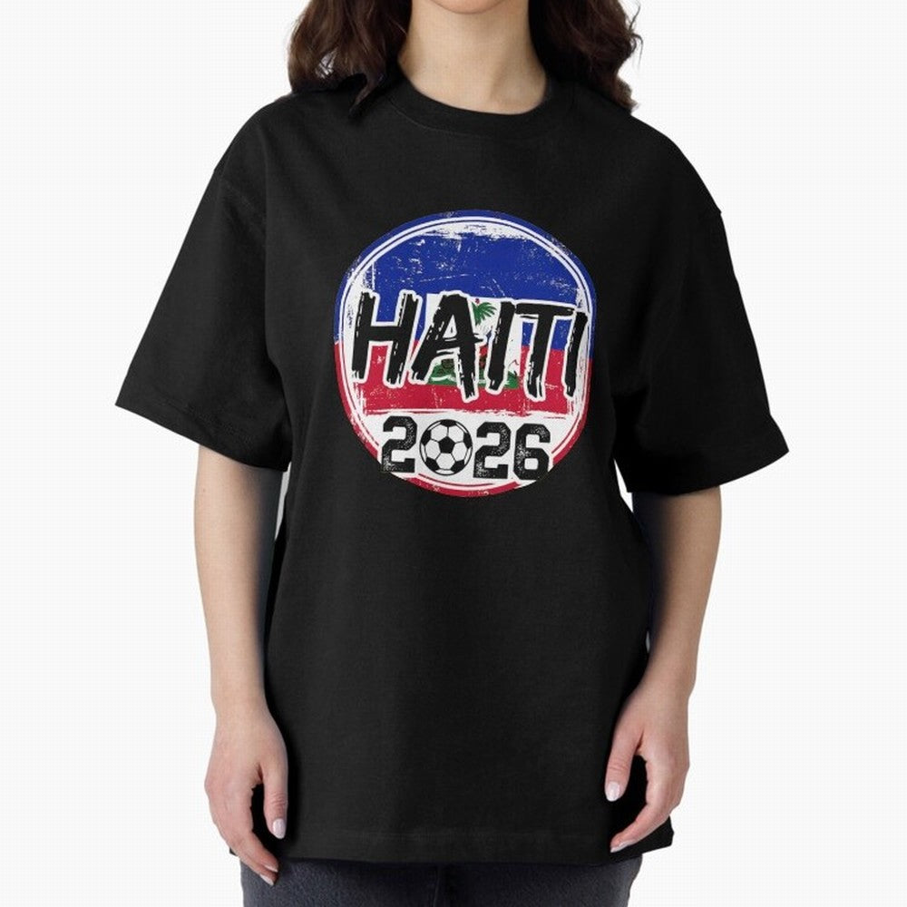 Haiti World Cup 2026 Soccer Fan Game Day T-Shirt Upgrade FIFA World Cup 2026 for Fans of CR7 and England, Bringing Sports Nostalgia, International Competition, Famous Players and Unforgettable Victories; Great for Watch Parties, Sports Bars, Family