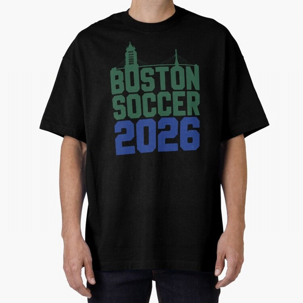 Boston Soccer 2026 Massachusetts Football Fan Classic T-Shirt Follow the Road to FIFA World Cup 2026 Spirit, Inspired by Argentina, France and Brazil, Neymar, Haaland and Cristiano Ronaldo, Football Passion, Legendary Performances, Festival Vibes