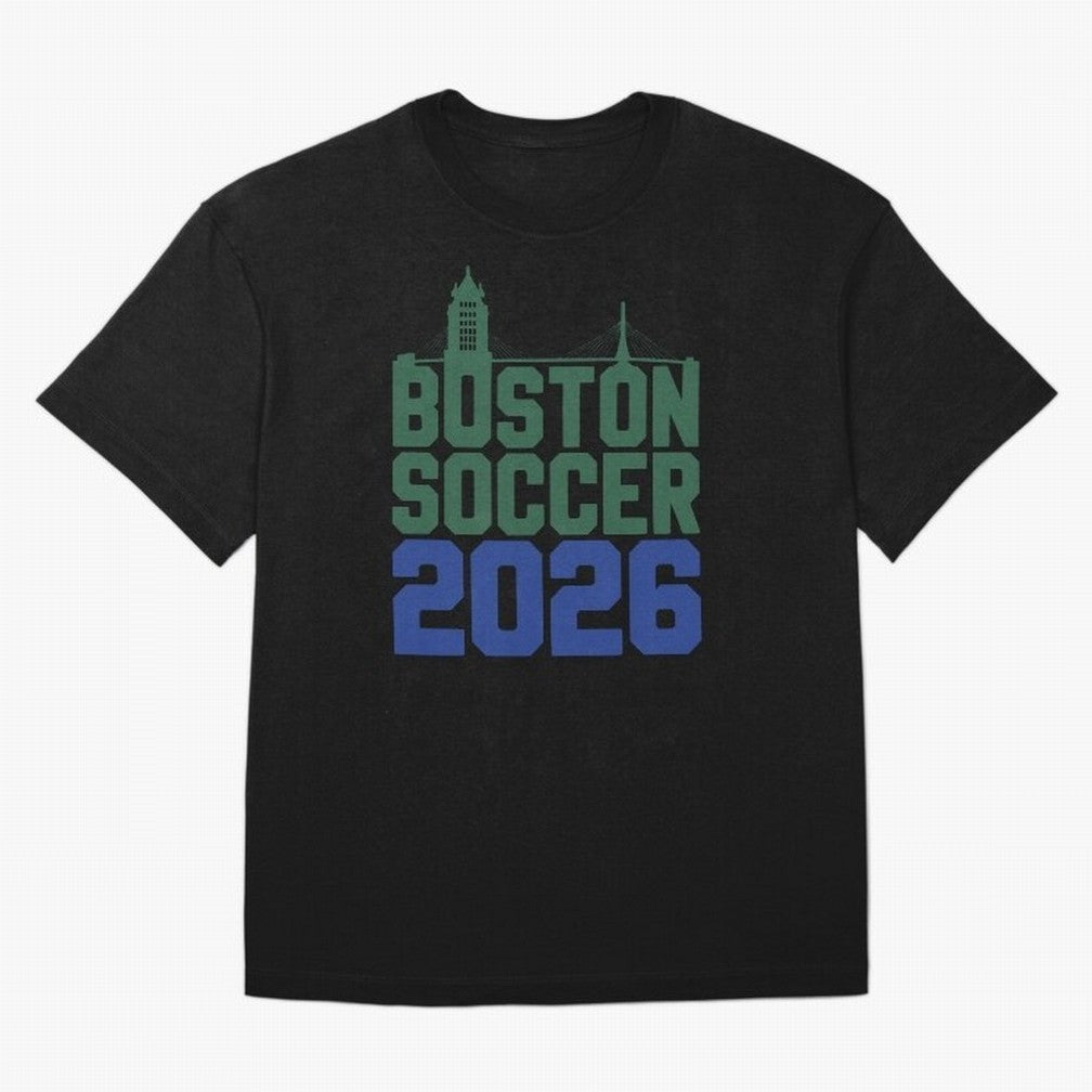 Boston Soccer 2026 Massachusetts Football Fan Classic T-Shirt Follow the Road to FIFA World Cup 2026 Spirit, Inspired by Argentina, France and Brazil, Neymar, Haaland and Cristiano Ronaldo, Football Passion, Legendary Performances, Festival Vibes