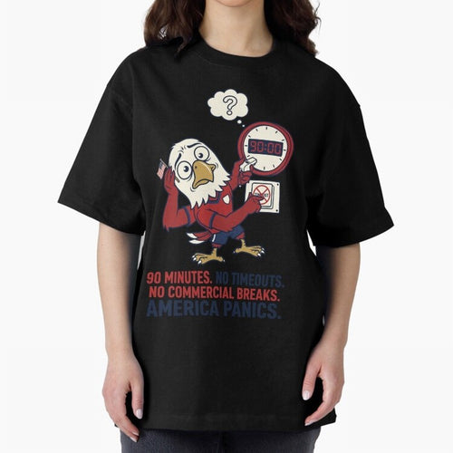 America Panics ¡ª No Timeouts No Commercials V1 Classic T-Shirt Embrace the FIFA World Cup 2026 USA Canada Mexico Journey through Haaland and Mbappe Highlights, England and Germany Pride, Fan Favorite Moments, National Team Passion, Big Match Drama