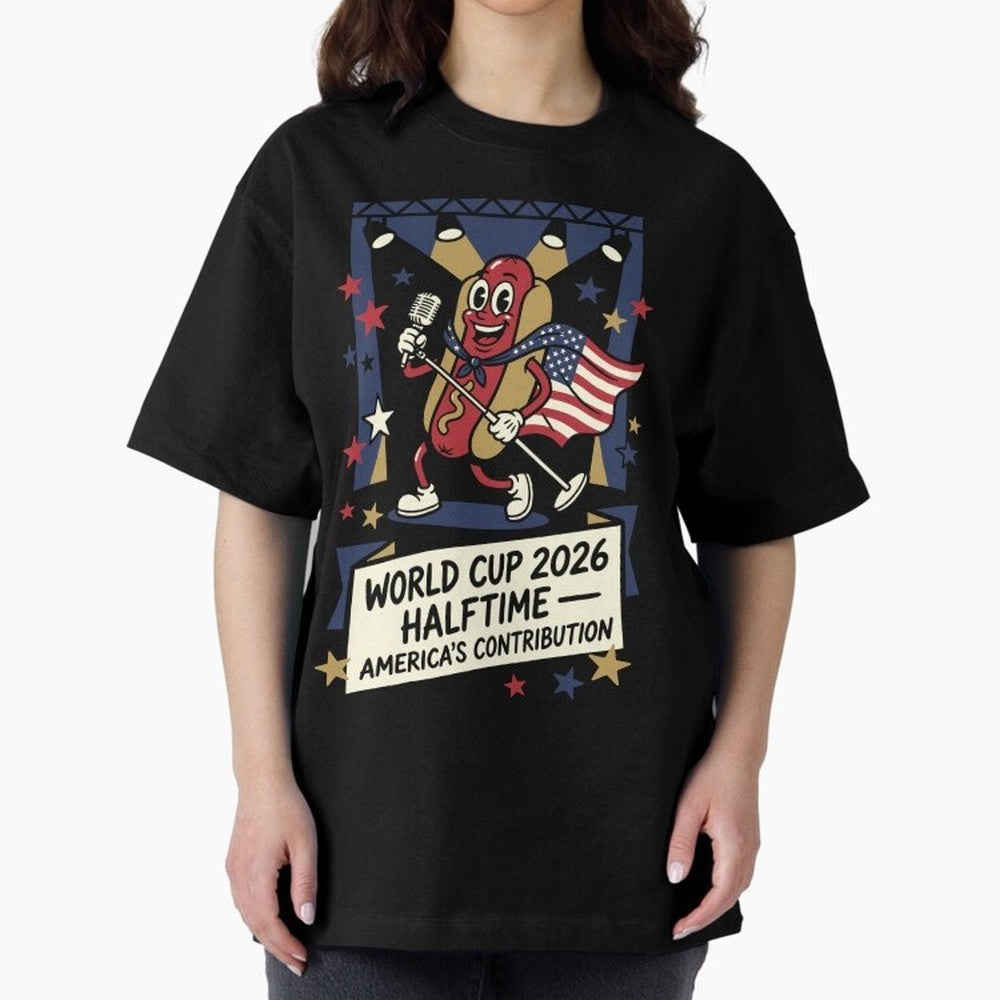 World Cup 2026 Halftime ¡ª America's Contribution V1 Classic T-Shirt Relive the Noise and Pride of the FIFA World Cup 2026 USA Canada Mexico Journey through Neymar Highlights, England Pride, Match Day Excitement, Supporter Culture, Golden Goals and