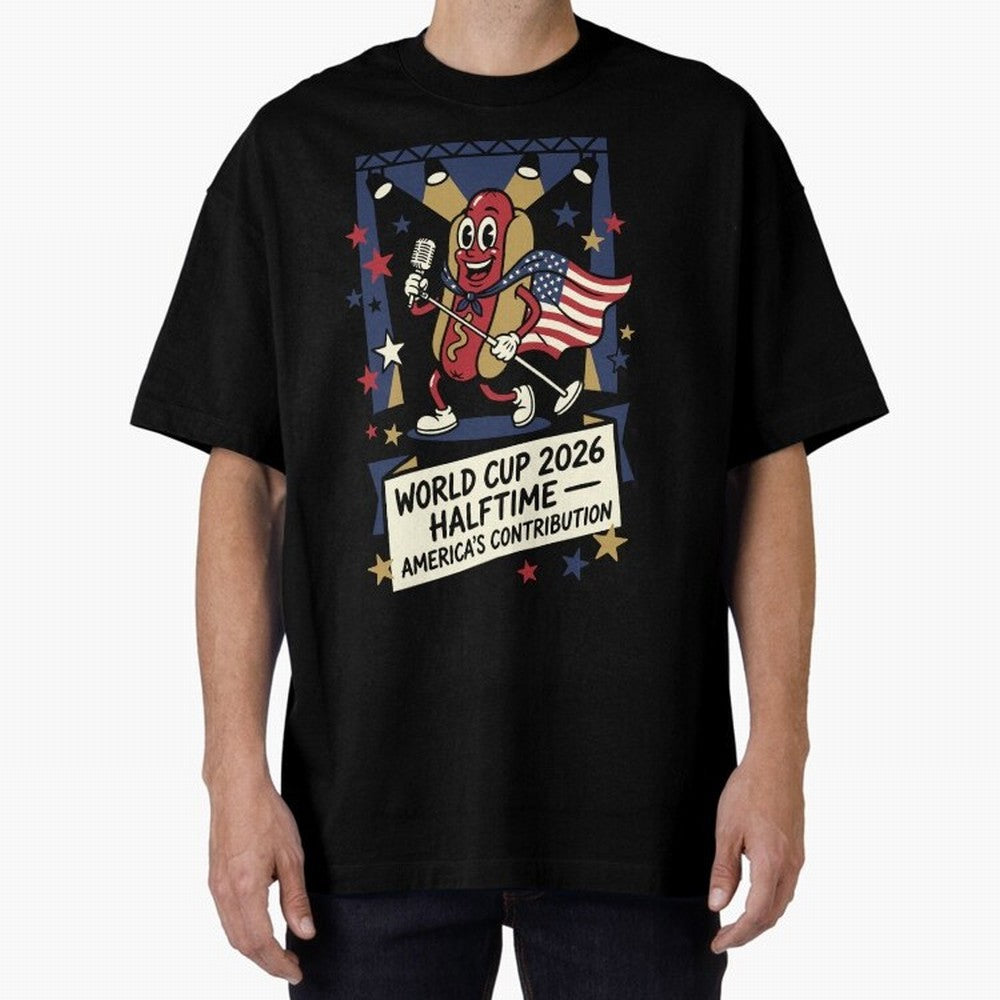 World Cup 2026 Halftime ¡ª America's Contribution V1 Classic T-Shirt Relive the Noise and Pride of the FIFA World Cup 2026 USA Canada Mexico Journey through Neymar Highlights, England Pride, Match Day Excitement, Supporter Culture, Golden Goals and