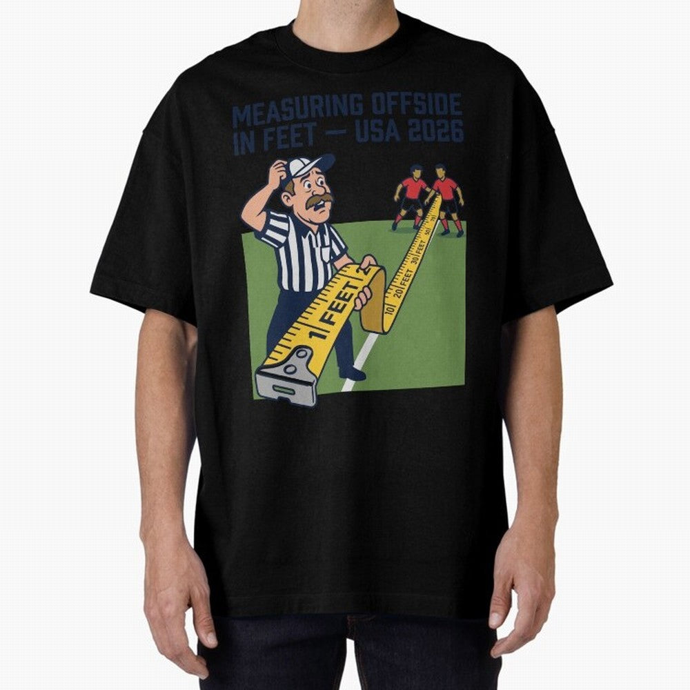 Measuring Offside in Feet ¡ª USA 2026 V3 Classic T-Shirt Celebrate the Magic of FIFA World Cup 2026 Group Stage Capturing Messi, Portugal, Spain and Germany Energy, Worldwide Fan Energy, Dramatic Goals, Stadium Lights and Championship Celebrations;