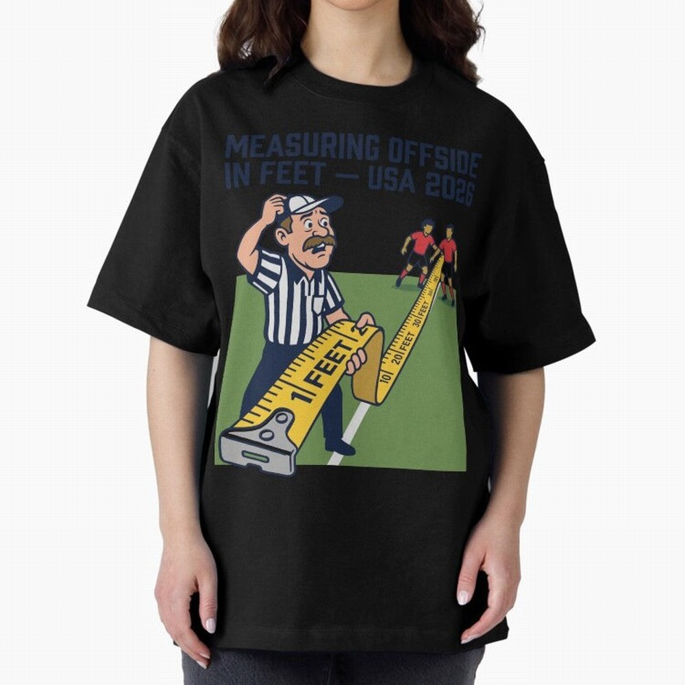 Measuring Offside in Feet ¡ª USA 2026 V3 Classic T-Shirt Celebrate the Magic of FIFA World Cup 2026 Group Stage Capturing Messi, Portugal, Spain and Germany Energy, Worldwide Fan Energy, Dramatic Goals, Stadium Lights and Championship Celebrations;