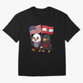 The American eagle and its friend, the Austrian eagle Classic T-Shirt Bring Legendary Rivalry Energy to FIFA World Cup 2026 Group Stage for Fans of Messi and Argentina, France and Brazil, Bringing Vintage Soccer Flavor, Modern Football Stars,