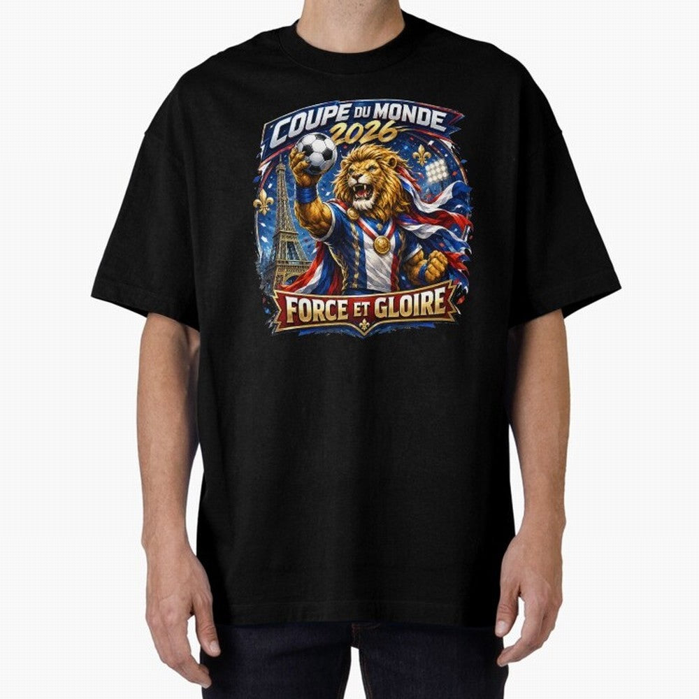 France Lion World Cup 2026 Classic T-Shirt Represent FIFA World Cup 2026 USA Canada Mexico Spirit, with Portugal, Messi, Football Passion, Legendary Performances, Festival Vibes and Supporter Community; Perfect for Fans, Collectors, Family