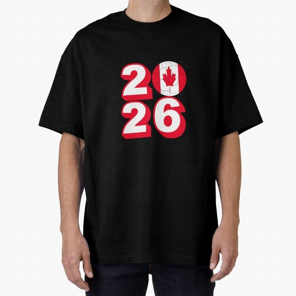 Canada 2026 Soccer Ball Graphic Design Classic T-Shirt Make Game Day About the FIFA World Cup 2026 USA Canada Mexico Journey through Neymar Highlights, England and Germany Pride, Soccer Culture, Superstar Moments, National Team Dreams and