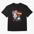 The American eagle and its friend the German eagle Classic T-Shirt Follow FIFA World Cup 2026 USA Canada Mexico Featuring Messi and Cristiano Ronaldo, Argentina Energy, Football Passion, Legendary Performances, Festival Vibes and Supporter
