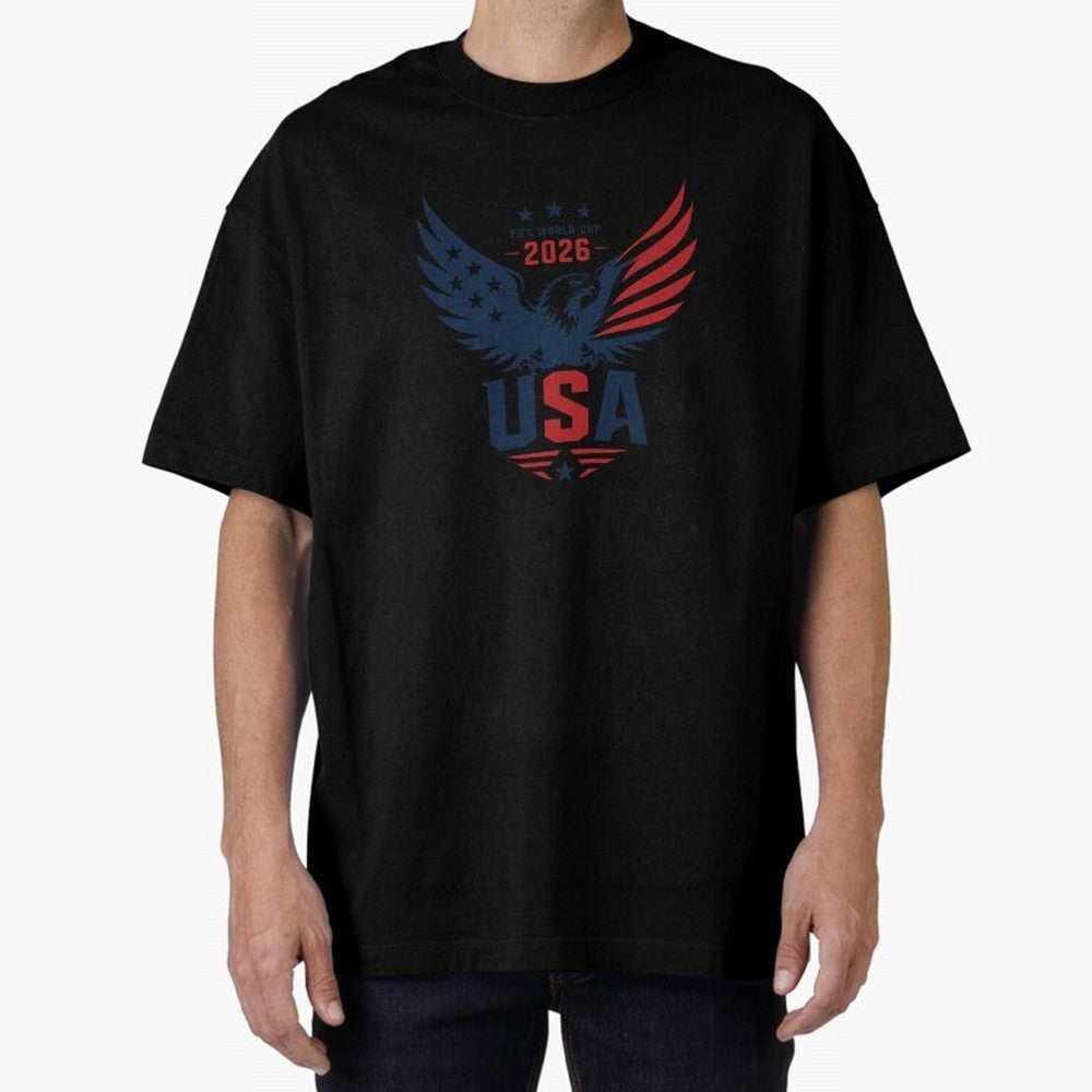 FIFA World Cup 2026 USA Eagle ¨C Patriotic Soccer Art Classic T-Shirt Back the Journey through the FIFA World Cup 2026 Journey through Haaland Highlights, France and Portugal Pride, Football Festival Excitement, Trophy Ambitions, Country Rivalries