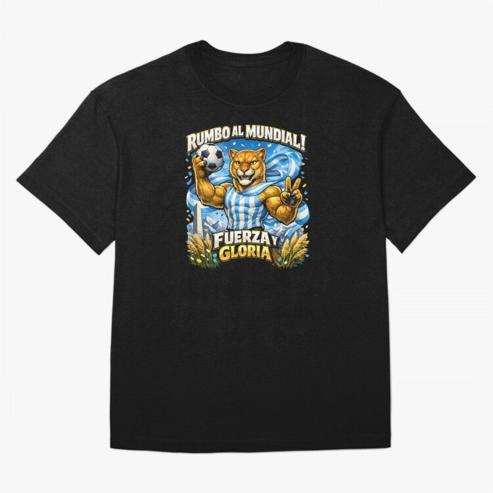 Argentina Puma World Cup Fan Art Classic T-Shirt Show Your Love for the FIFA World Cup 2026 Journey through Mbappe Highlights, England, France and Netherlands Pride, Global Supporter Spirit, Legendary Goals, National Colors and Tournament