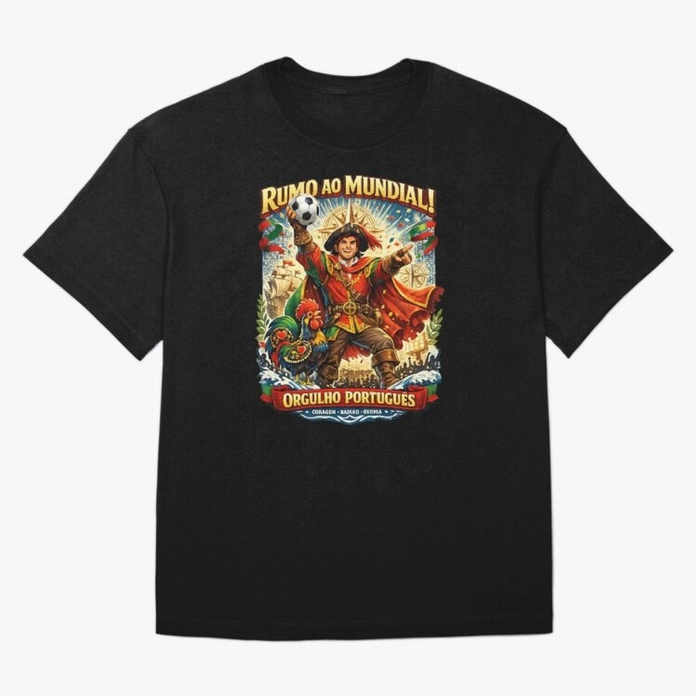 Portugal World Cup Pride Football Fan Classic T-Shirt Keep the Match Day Mood of FIFA World Cup 2026 USA Canada Mexico Made for Mbappe, Brazil Energy, Match Day Excitement, Supporter Culture, Golden Goals and Global Football Passion; Great for