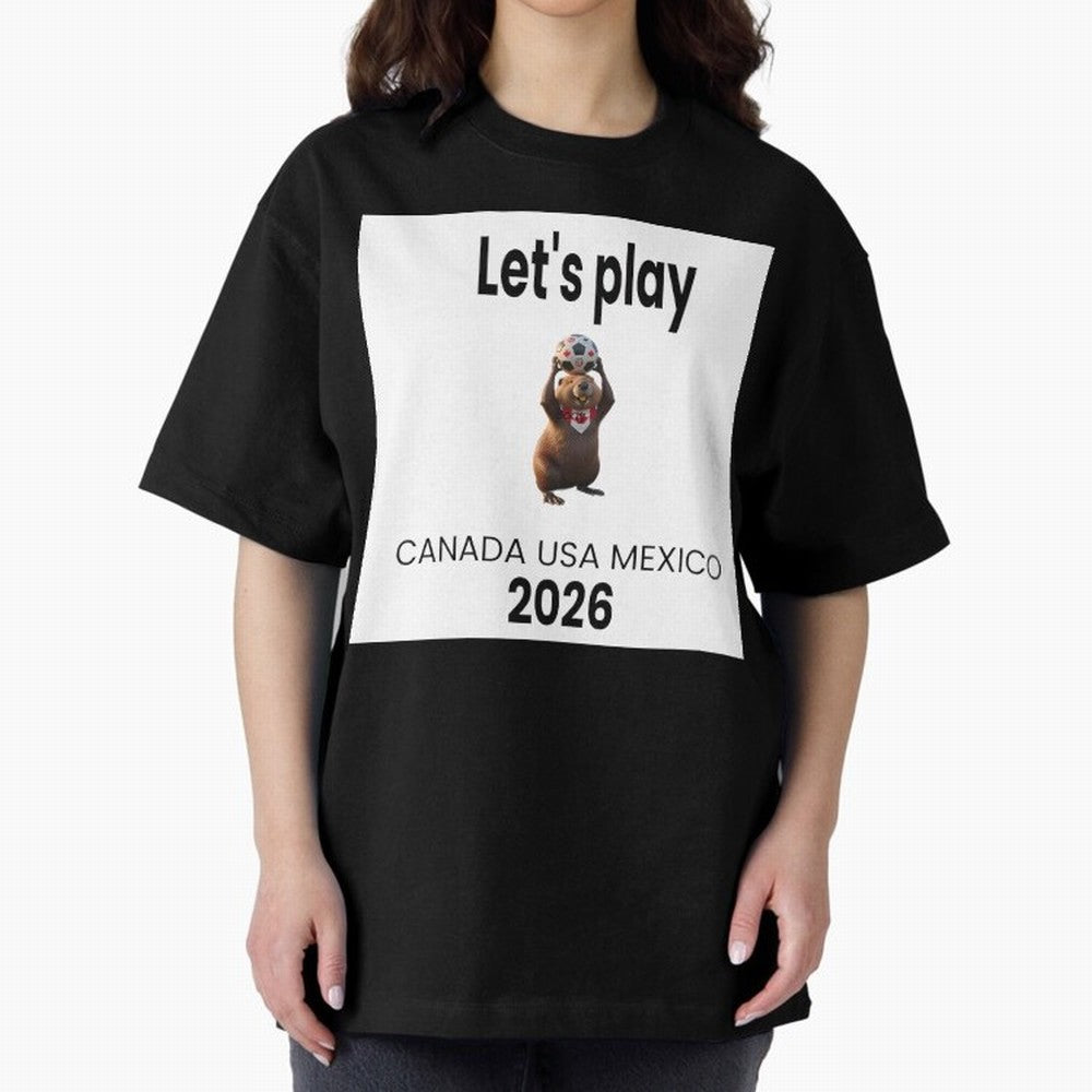 Canadian beaver invites you to World Cup 2026 in USA, Canada and Mexico Classic T-Shirt Capture Stadium Memories from FIFA World Cup 2026 Group Stage Spirit, Inspired by Netherlands, Messi, Stadium Memories, Football Loyalty, International Chants