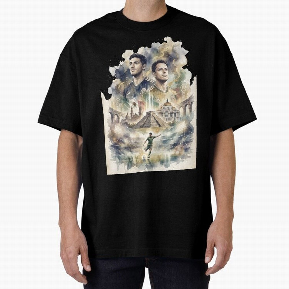 FIFA 2026 Mexico Players Classic T-Shirt Celebrate Every Goal in Global Football Passion for FIFA World Cup 2026 USA Canada Mexico, Built around Haaland and Mbappe, England and Germany, Vintage Soccer Flavor, Modern Football Stars, National Flags