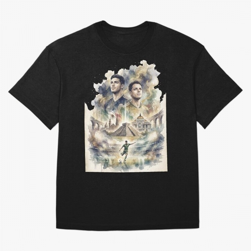 FIFA 2026 Mexico Players Classic T-Shirt Celebrate Every Goal in Global Football Passion for FIFA World Cup 2026 USA Canada Mexico, Built around Haaland and Mbappe, England and Germany, Vintage Soccer Flavor, Modern Football Stars, National Flags